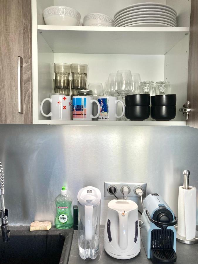 Nice West Cosy Flat Balcony, Near Airport, Train, Beach, Public Transport, Supermarket, Comfortable And Well Equippedアパートメント エクステリア 写真