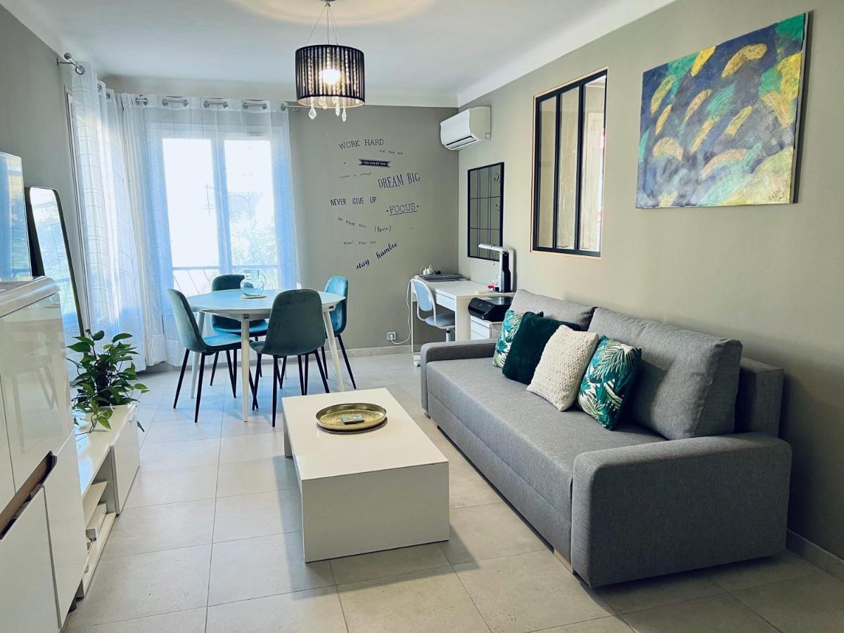 Nice West Cosy Flat Balcony, Near Airport, Train, Beach, Public Transport, Supermarket, Comfortable And Well Equippedアパートメント エクステリア 写真